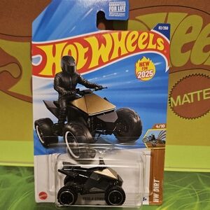 HotWheels Tesla Cyberquad Black and Gold Collectable.